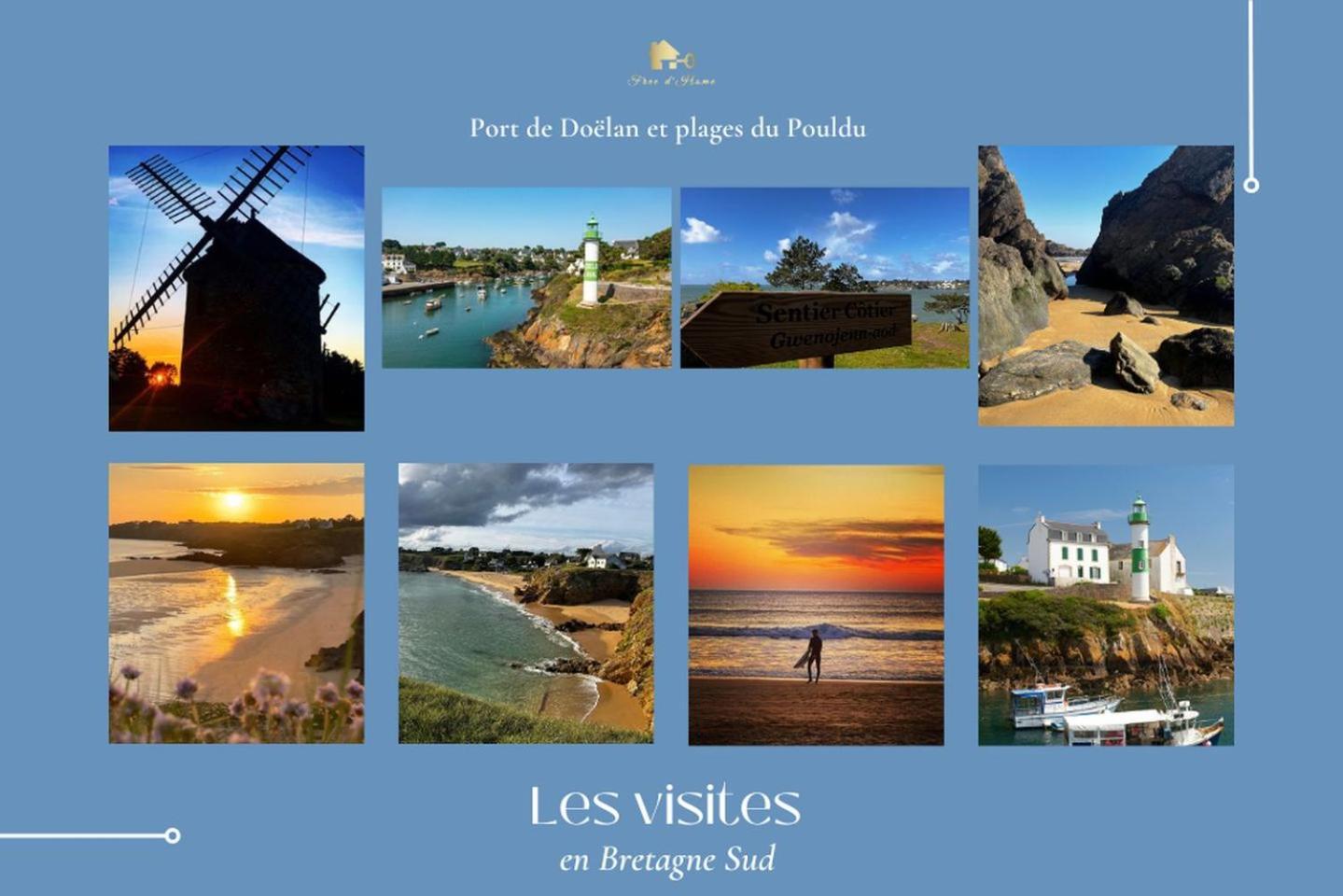 Le Belaven, Neuf, Cosy, Terrasse, Jardin, Kerfany Plage, 1 A 6 Pers Moëlan-sur-Mer Exteriör bild